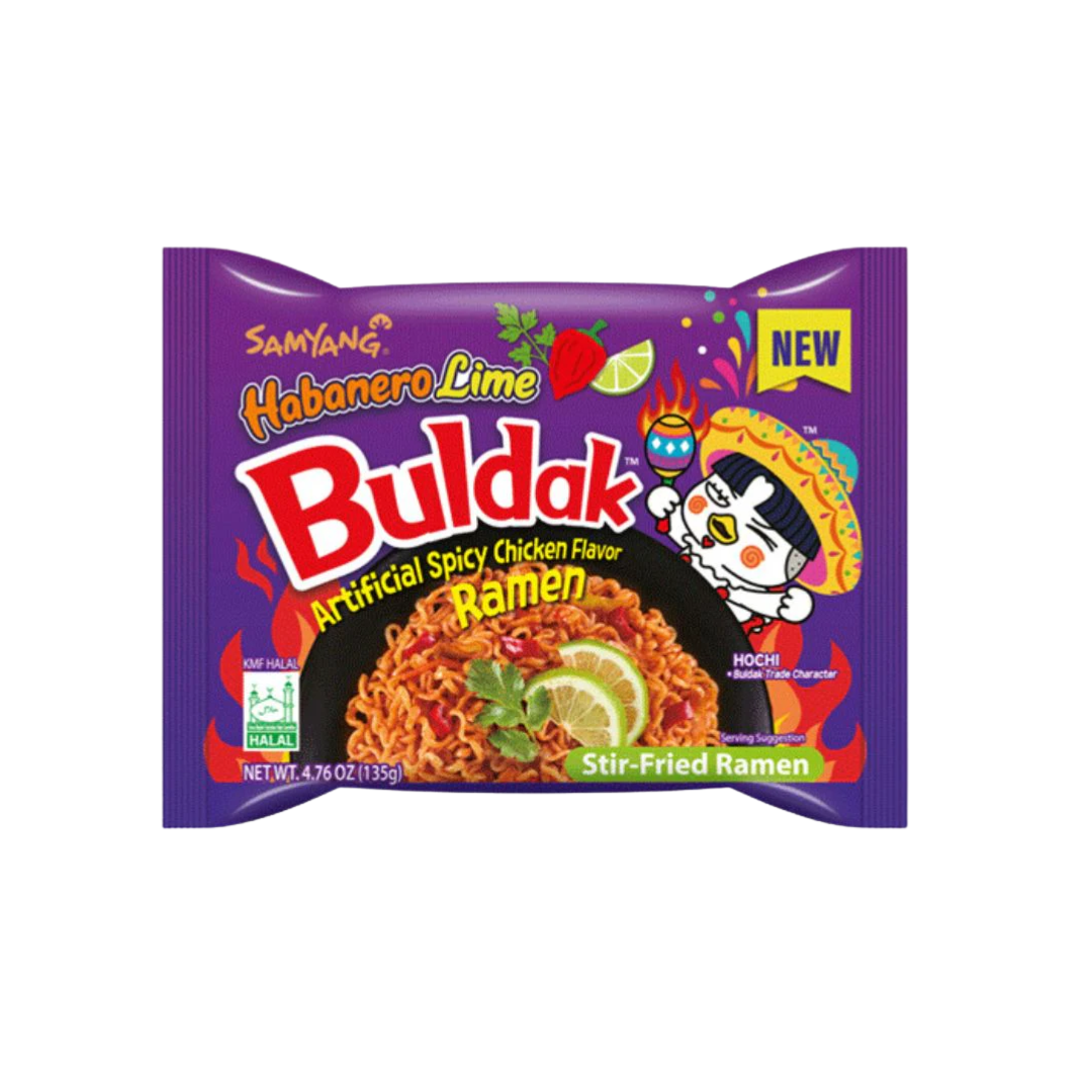 Buldak Habanero limón 135g