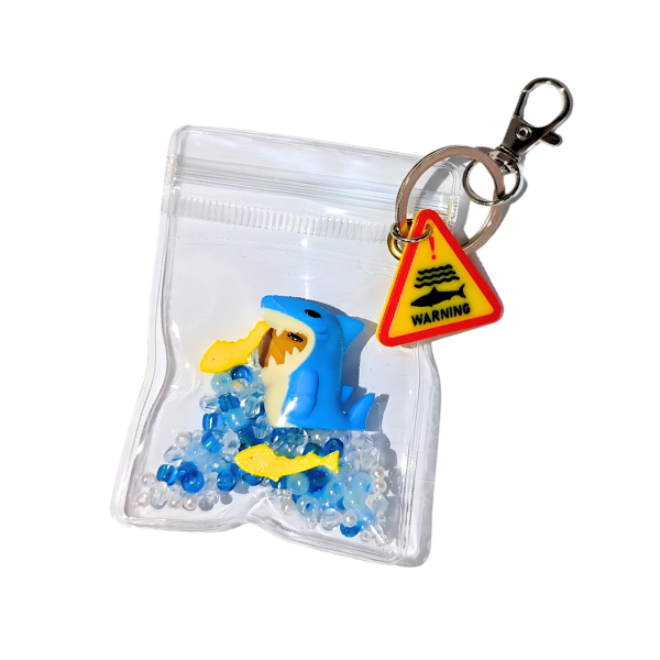 LLavero de Capibara Tiburón