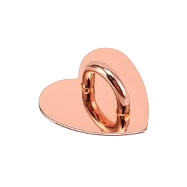 Corazón adhesivo para colgar accesorios en el celular